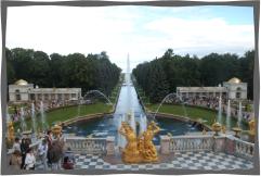 Peterhof - view from the palace balcony